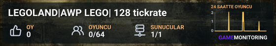 LEGOLAND|AWP LEGO| 128 tickrate