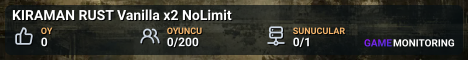KIRAMAN RUST Vanilla x2 NoLimit