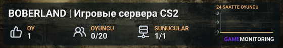 BOBERLAND | Игровые сервера CS2