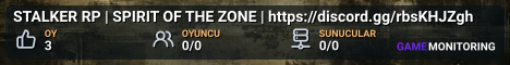 STALKER RP | SPIRIT OF THE ZONE | https://discord.gg/rbsKHJZgh