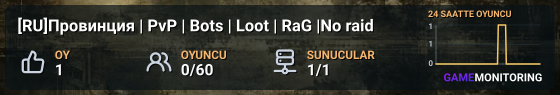 [RU]Провинция | PvP | Bots | Loot | RaG |No raid