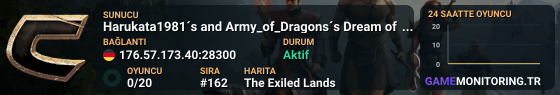 Harukata1981´s  and Army_of_Dragons´s Dream of Conan Exiles 21+