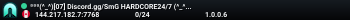 ªªª(^_^)[07] Discord.gg/SmG HARDCORE24/7 (^_^)ªªª