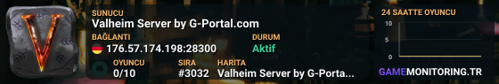 Valheim Server by G-Portal.com