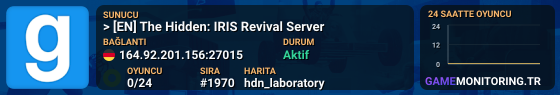 > [EN] The Hidden: IRIS Revival Server