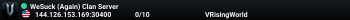 WeSuck (Again) Clan Server