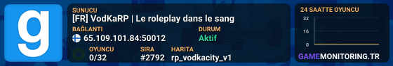[FR] VodKaRP | Le roleplay dans le sang