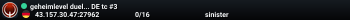 geheimlevel duel... DE tc #3