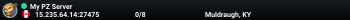My PZ Server