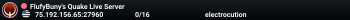 FlufyBuny's Quake Live Server