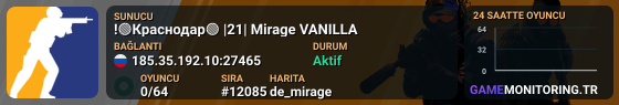 !🟢Краснодар🟢  |21| Mirage VANILLA