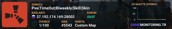 Pve|TimeOut|Custom|Skill|Skin