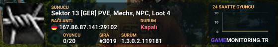 Sektor 13 [GER] PVE, Mechs, NPC, Loot 4
