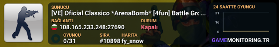 [VE] Oficial Classico *ArenaBomb* [4fun] Battle Ground #1