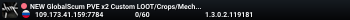 NEW GlobalScum PVE x2 Custom LOOT/Crops/Mech Spawn