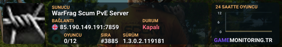 WarFrag Scum PvE Server