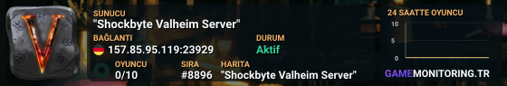 "Shockbyte Valheim Server"