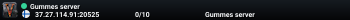 Gummes server