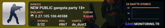 NEW PUBLIC gangsta party 18+