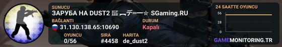 ЗAPУБA HA DUST2 🚀 ︻デ═一✮ SGaming.RU