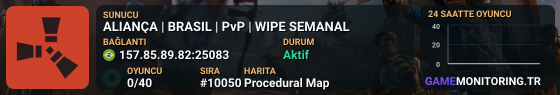 ALIANÇA | BRASIL | PvP | WIPE SEMANAL