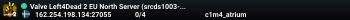 Valve Left4Dead 2 EU North Server (srcds1003-sto1.181.41)
