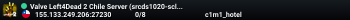 Valve Left4Dead 2 Chile Server (srcds1020-scl1.241.216)