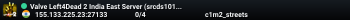 Valve Left4Dead 2 India East Server (srcds1010-maa2.383.119)