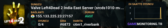 Valve Left4Dead 2 India East Server (srcds1010-maa2.383.143)