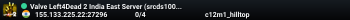 Valve Left4Dead 2 India East Server (srcds1009-maa2.383.282)