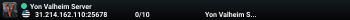Yon Valheim Server
