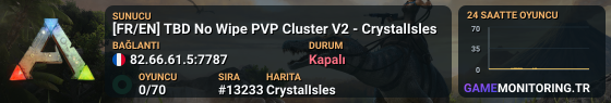 [FR/EN] TBD No Wipe PVP Cluster V2 - CrystalIsles