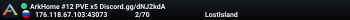 ArkHome #12 PVE x5 Discord.gg/dNJ2kdA