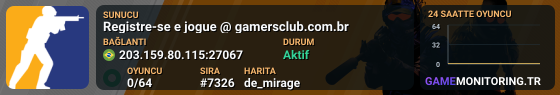 Registre-se e jogue @ gamersclub.com.br