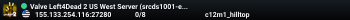 Valve Left4Dead 2 US West Server (srcds1001-eat1.117.266)