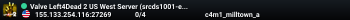 Valve Left4Dead 2 US West Server (srcds1001-eat1.117.255)