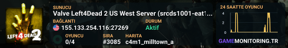 Valve Left4Dead 2 US West Server (srcds1001-eat1.117.255)