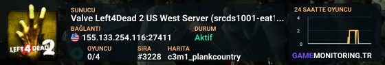 Valve Left4Dead 2 US West Server (srcds1001-eat1.117.397)