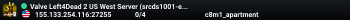 Valve Left4Dead 2 US West Server (srcds1001-eat1.117.241)