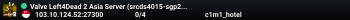 Valve Left4Dead 2 Asia Server (srcds4015-sgp2.154.286)